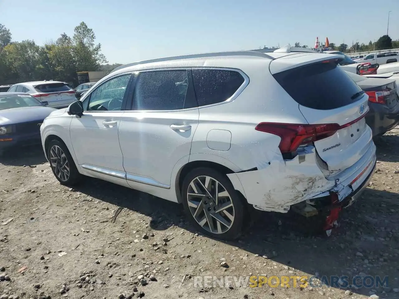 2 Фотография поврежденного автомобиля 5NMS5DALXPH657148 HYUNDAI SANTA FE 2023