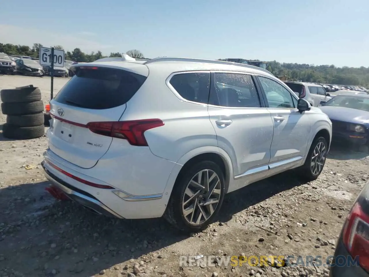 3 Фотография поврежденного автомобиля 5NMS5DALXPH657148 HYUNDAI SANTA FE 2023