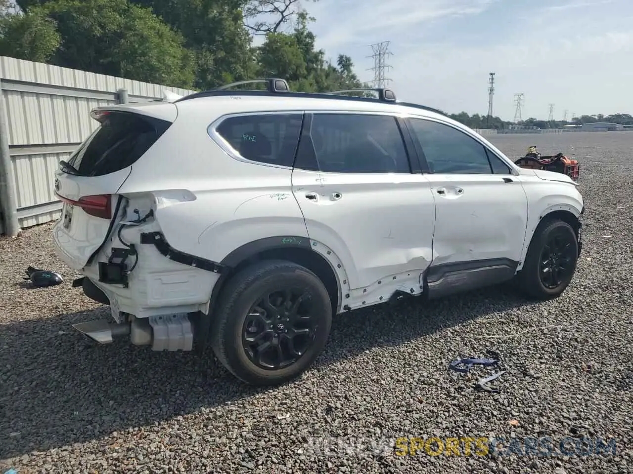 3 Photograph of a damaged car 5NMS64AJ0PH556633 HYUNDAI SANTA FE 2023