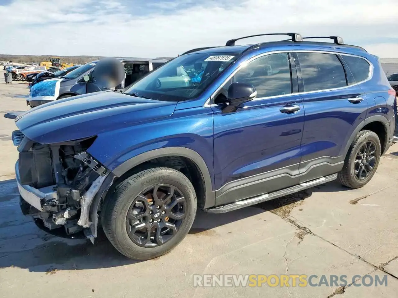 1 Фотография поврежденного автомобиля 5NMS64AJ1PH491243 HYUNDAI SANTA FE 2023