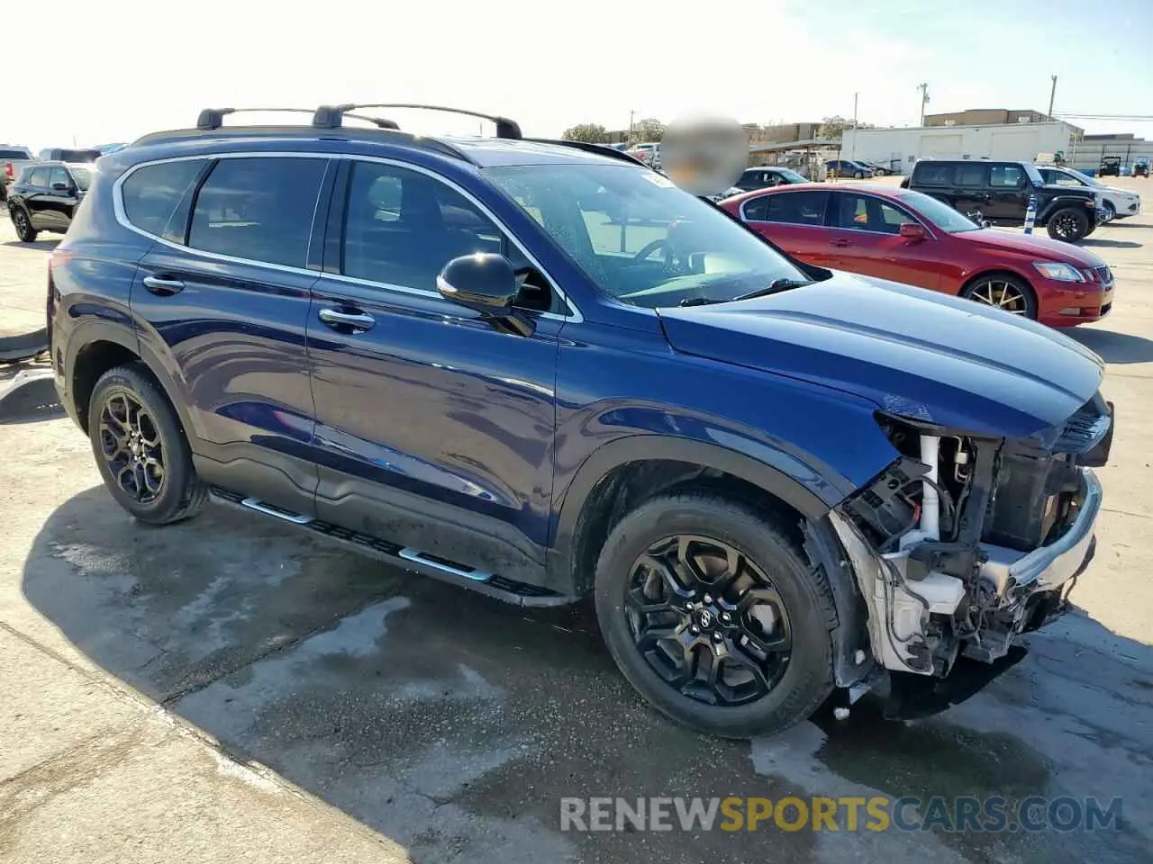 4 Фотография поврежденного автомобиля 5NMS64AJ1PH491243 HYUNDAI SANTA FE 2023