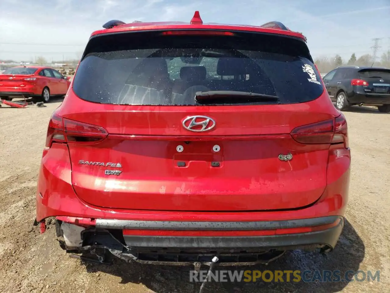6 Photograph of a damaged car 5NMS64AJ2PH491770 HYUNDAI SANTA FE 2023