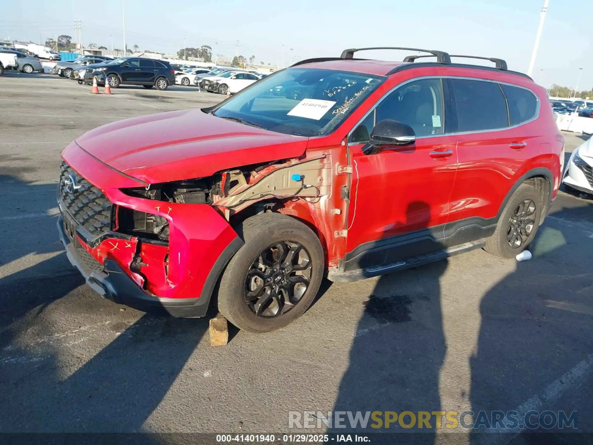2 Photograph of a damaged car 5NMS64AJ2PH505179 HYUNDAI SANTA FE 2023