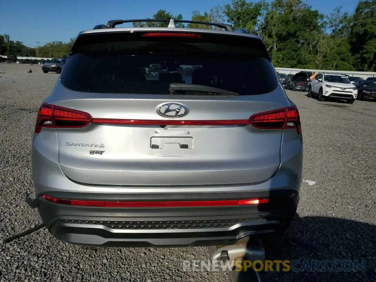 6 Photograph of a damaged car 5NMS64AJ2PH599869 HYUNDAI SANTA FE 2023