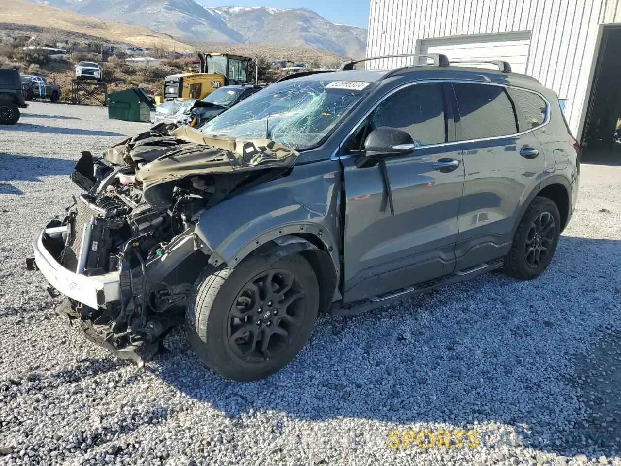 1 Photograph of a damaged car 5NMS64AJ5PH490774 HYUNDAI SANTA FE 2023