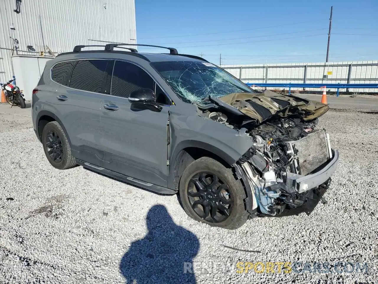 4 Photograph of a damaged car 5NMS64AJ5PH490774 HYUNDAI SANTA FE 2023