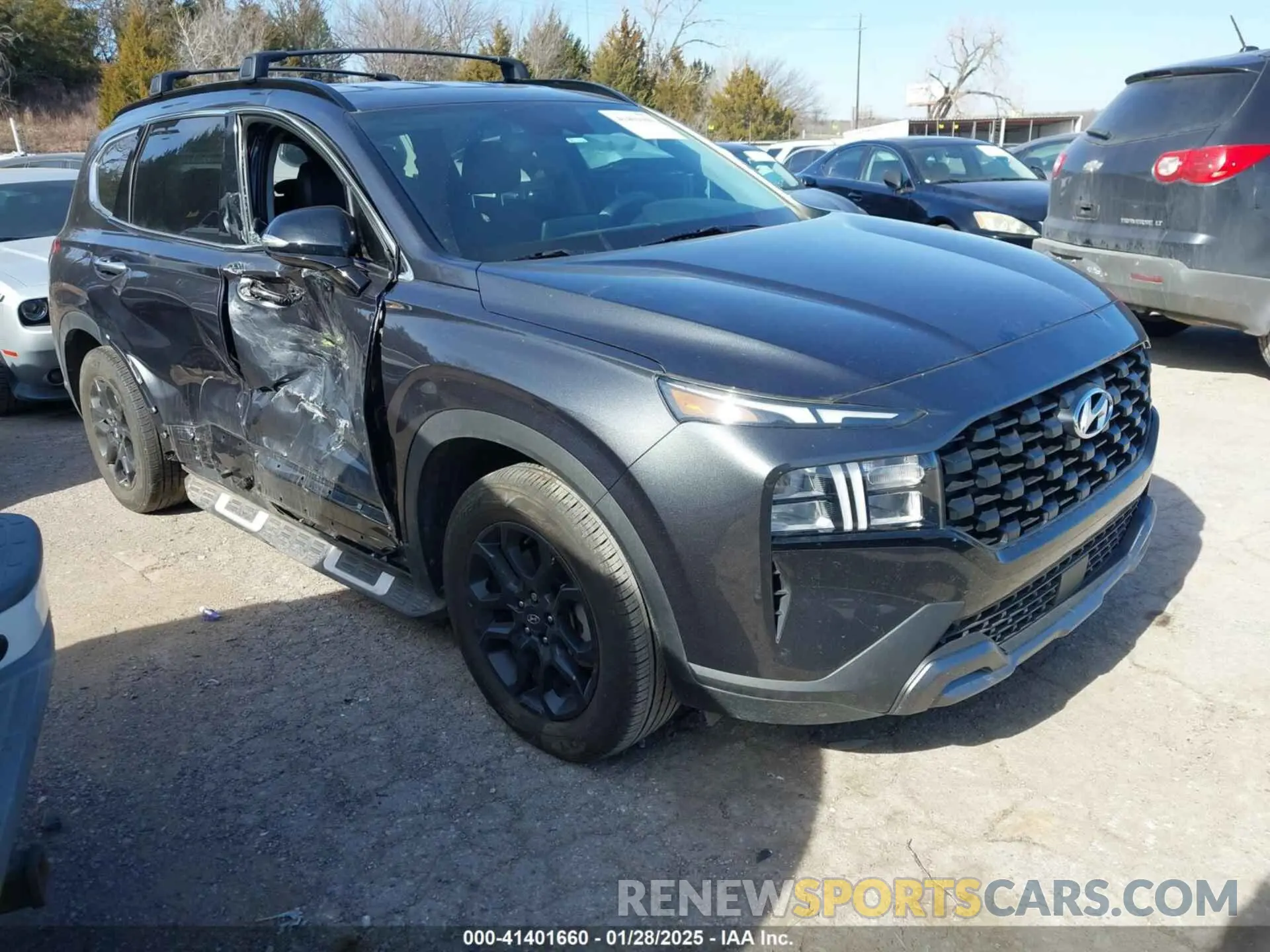 1 Фотография поврежденного автомобиля 5NMS64AJ7PH491604 HYUNDAI SANTA FE 2023