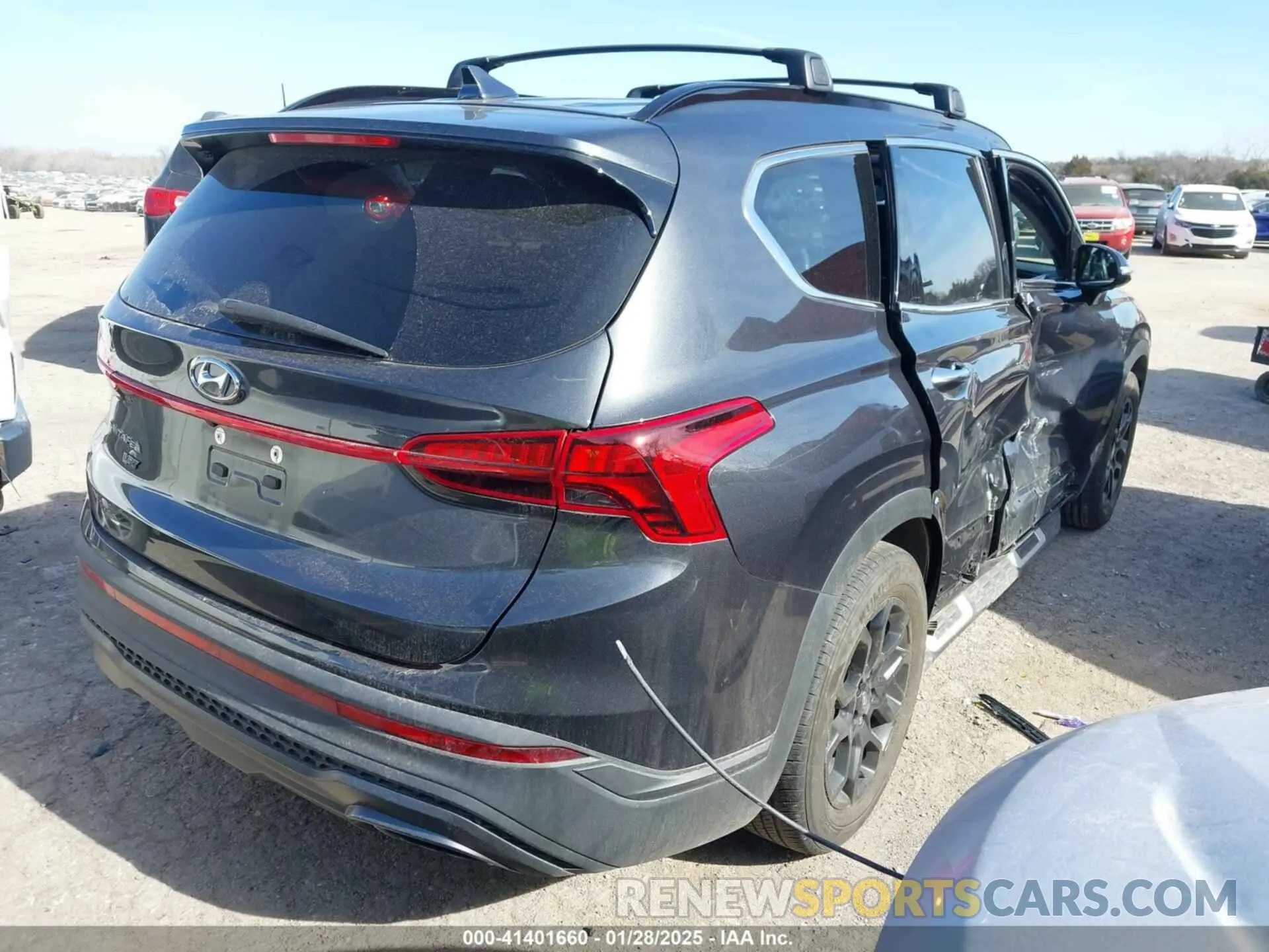 4 Фотография поврежденного автомобиля 5NMS64AJ7PH491604 HYUNDAI SANTA FE 2023