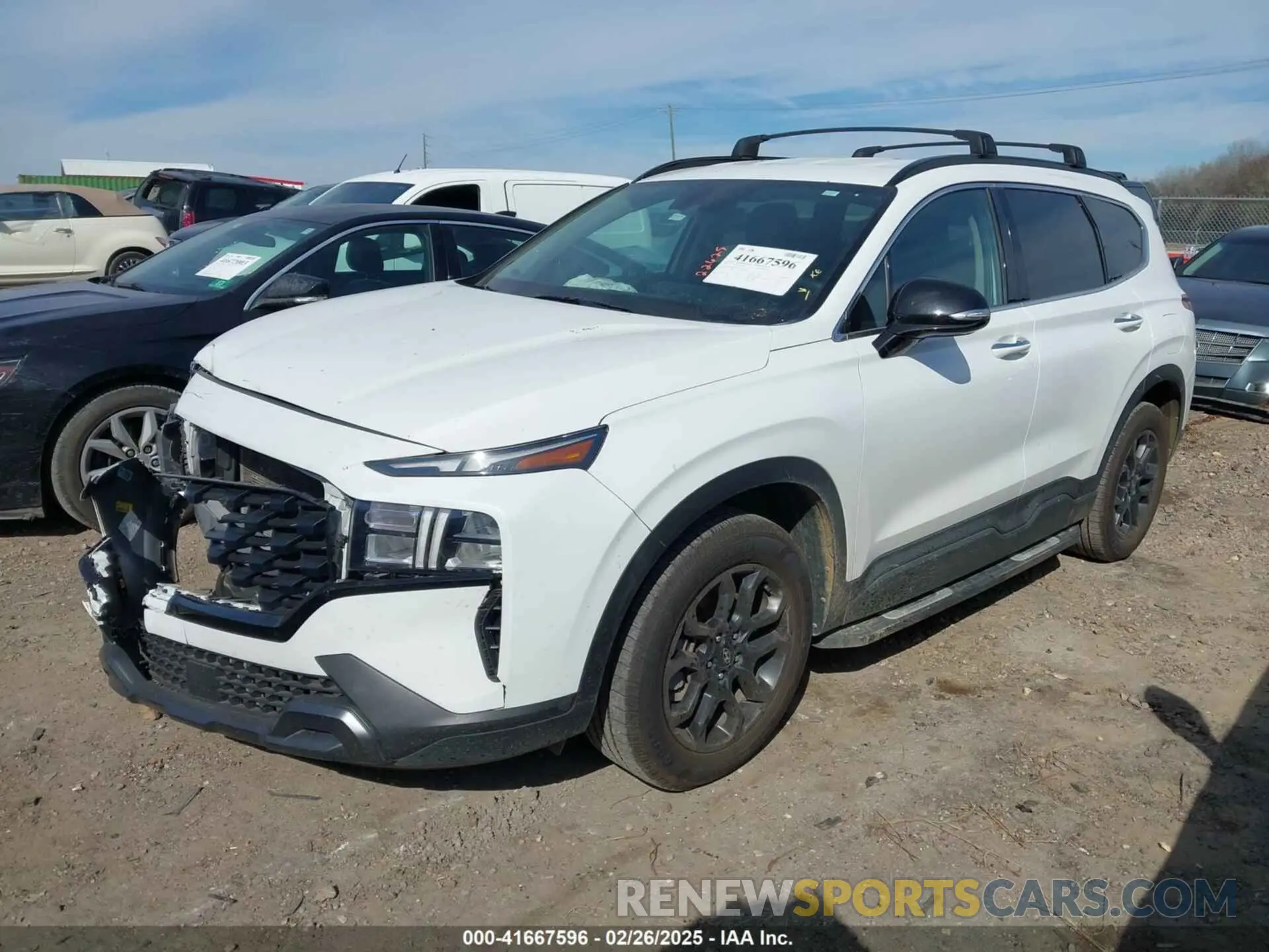 2 Photograph of a damaged car 5NMS64AJ9PH497355 HYUNDAI SANTA FE 2023
