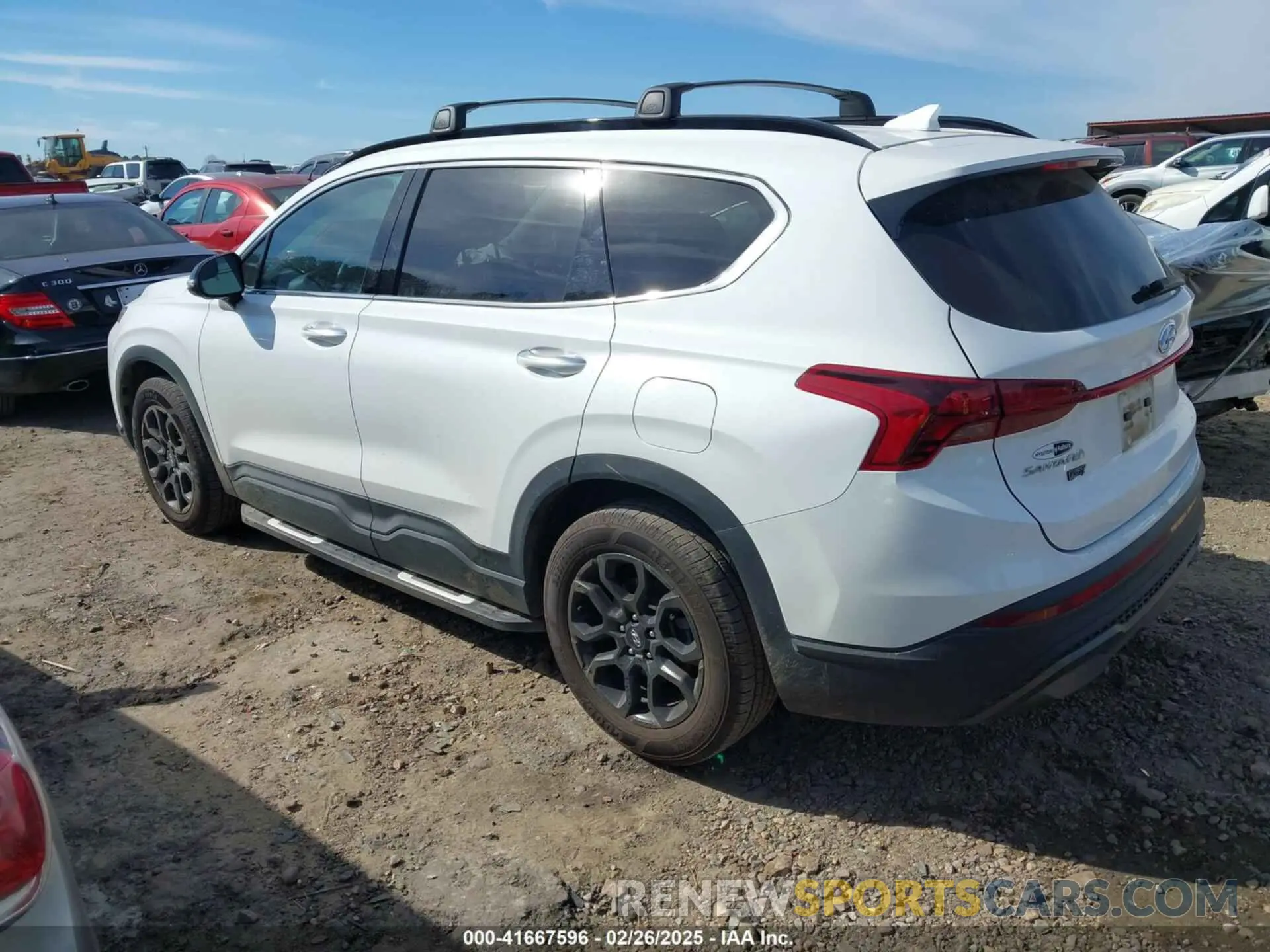 3 Photograph of a damaged car 5NMS64AJ9PH497355 HYUNDAI SANTA FE 2023