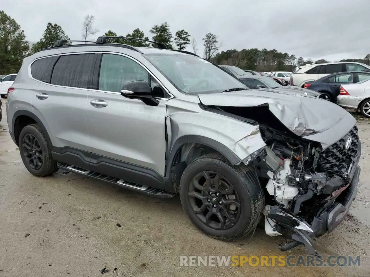 4 Photograph of a damaged car 5NMS6DAJ1PH493588 HYUNDAI SANTA FE 2023