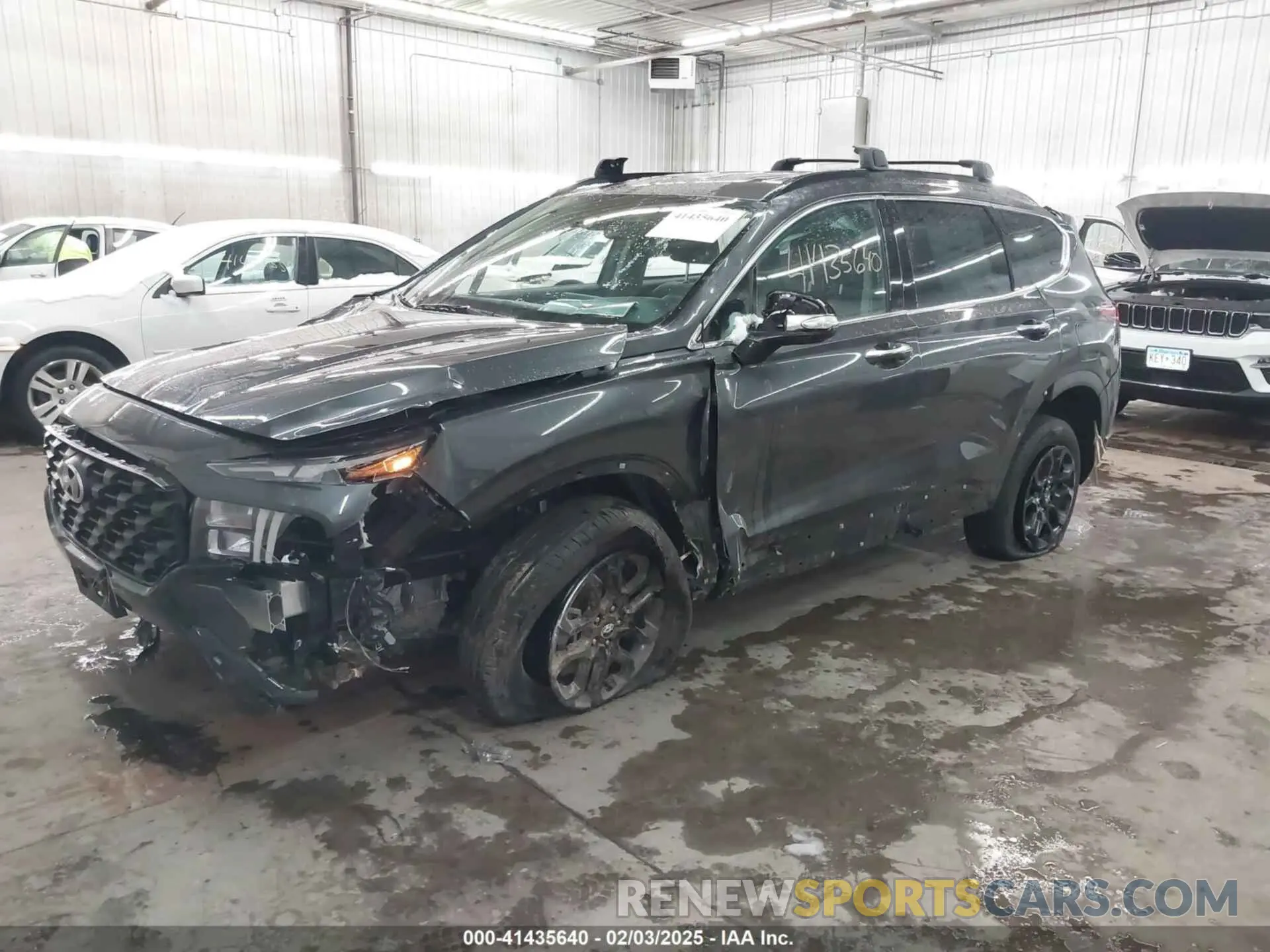 2 Photograph of a damaged car 5NMS6DAJ4PH626148 HYUNDAI SANTA FE 2023