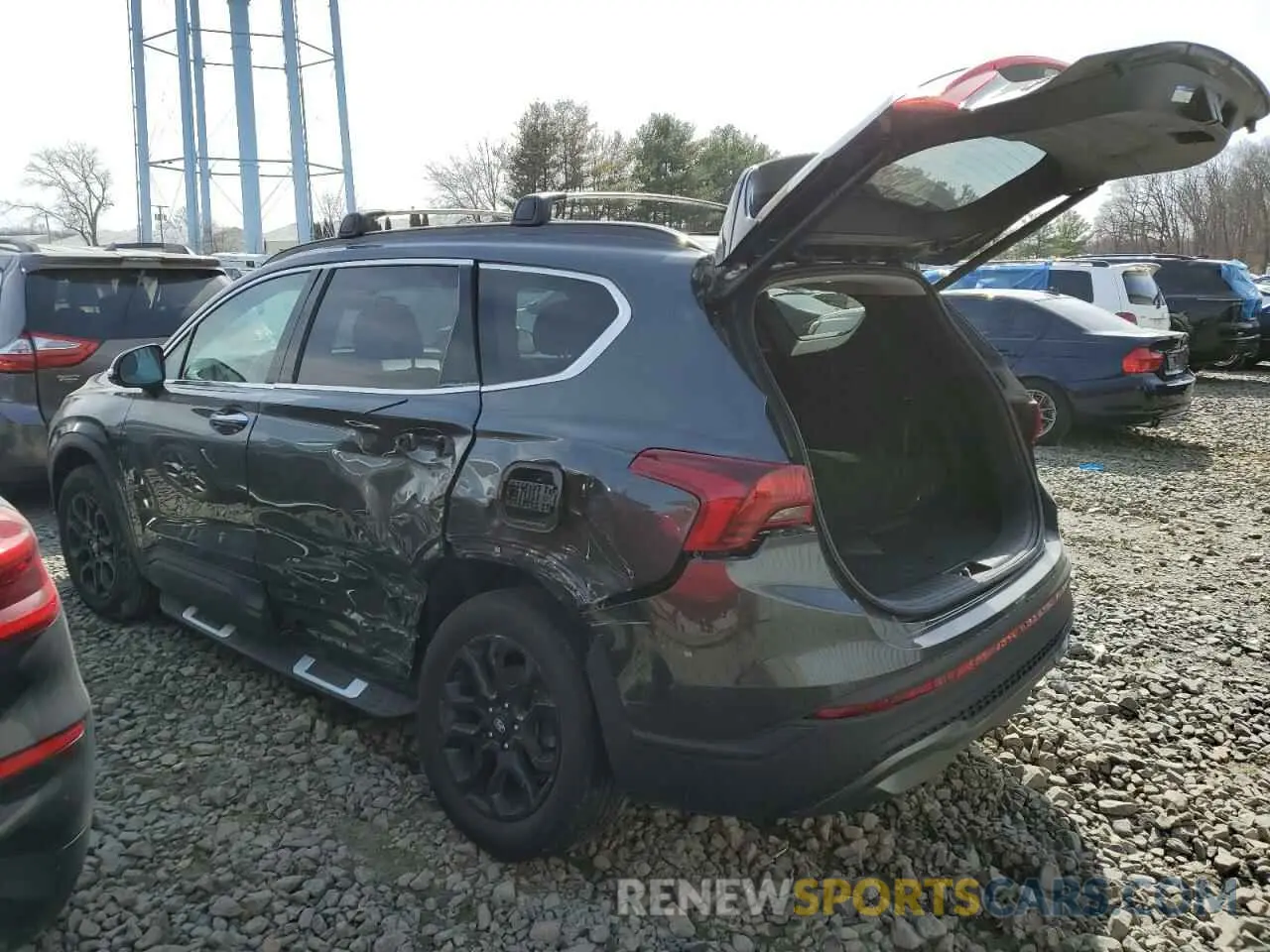 2 Photograph of a damaged car 5NMS6DAJ7PH616861 HYUNDAI SANTA FE 2023