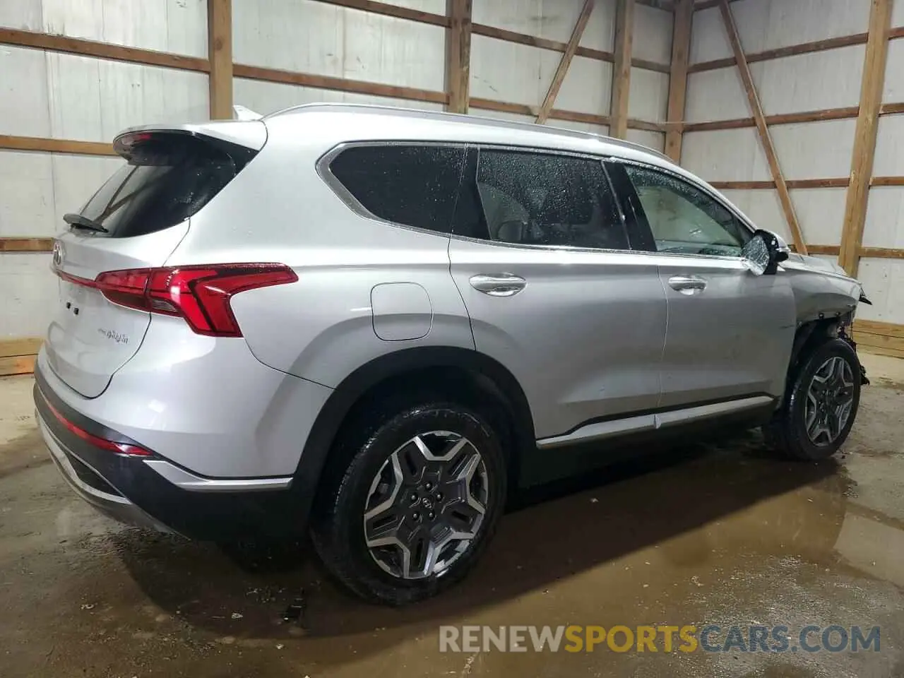 3 Photograph of a damaged car KM8S6DA21PU100637 HYUNDAI SANTA FE 2023