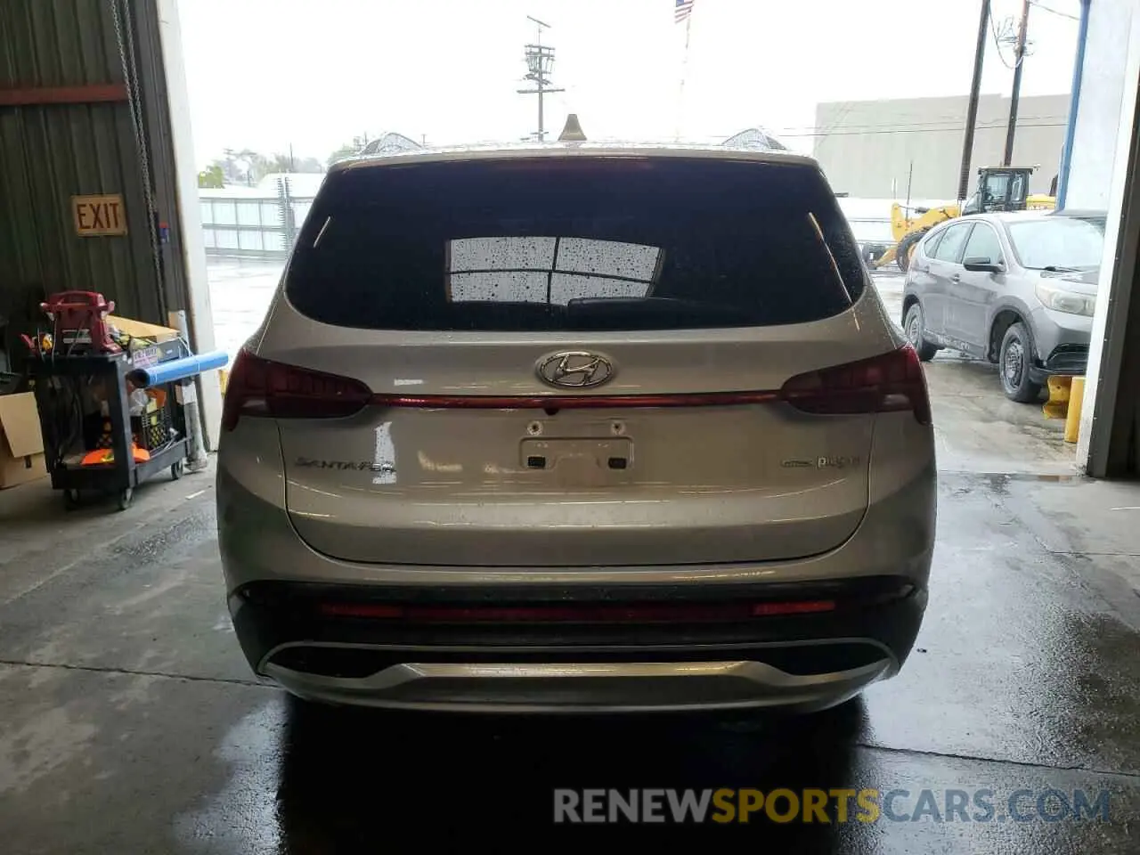6 Фотография поврежденного автомобиля KM8S7DA20PU077090 HYUNDAI SANTA FE 2023