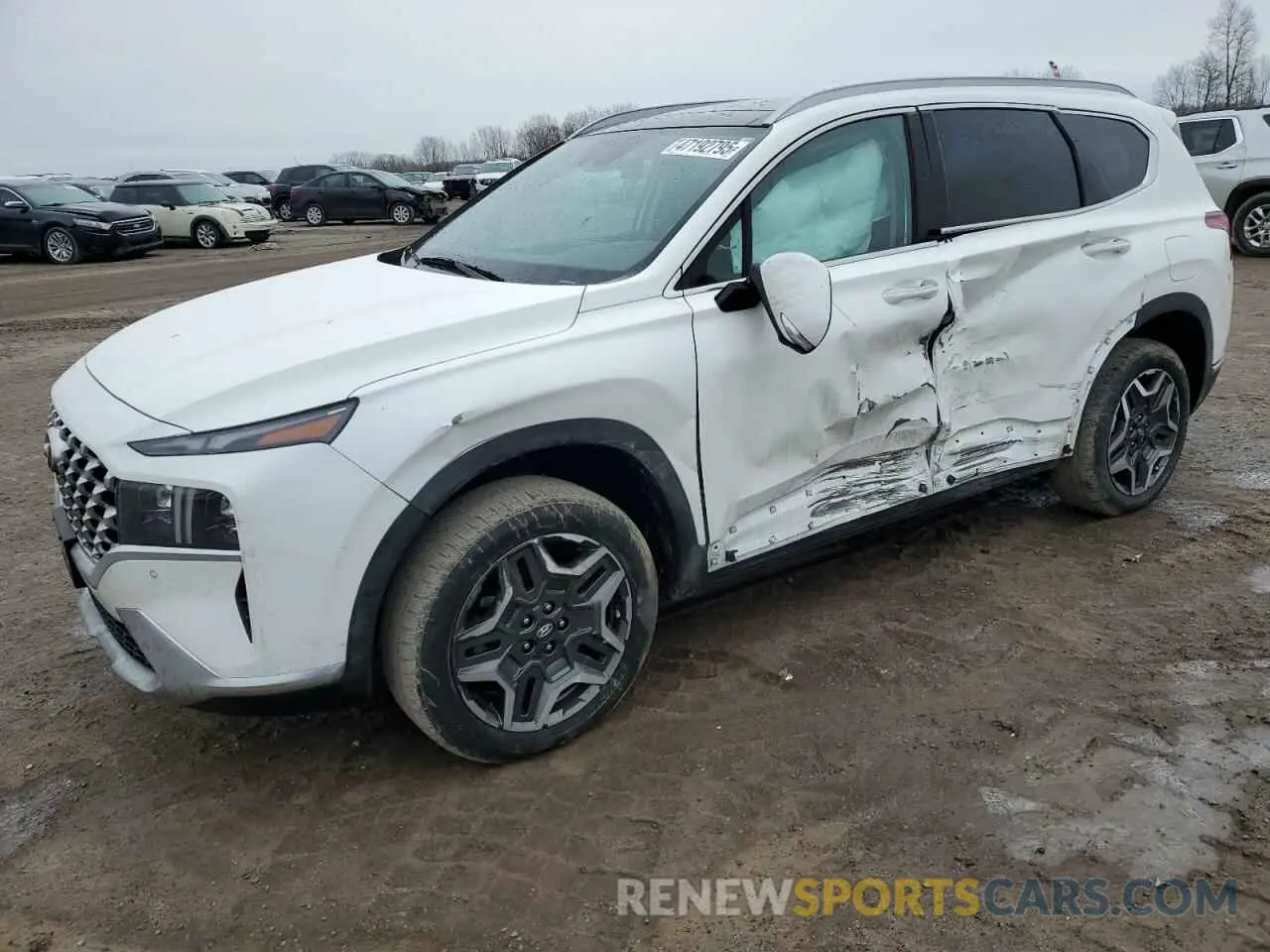 1 Фотография поврежденного автомобиля KM8S7DA28PU070002 HYUNDAI SANTA FE 2023