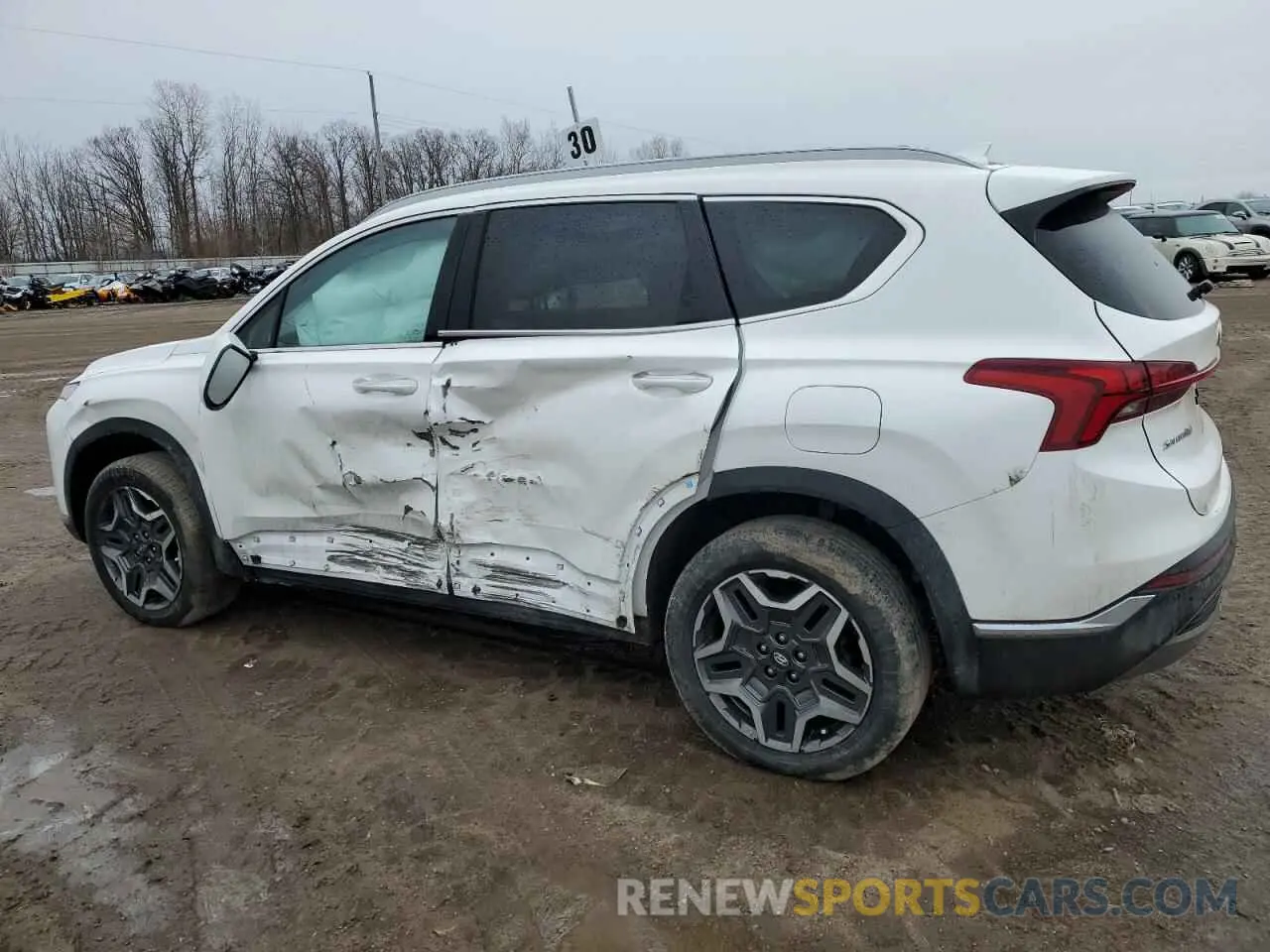 2 Фотография поврежденного автомобиля KM8S7DA28PU070002 HYUNDAI SANTA FE 2023