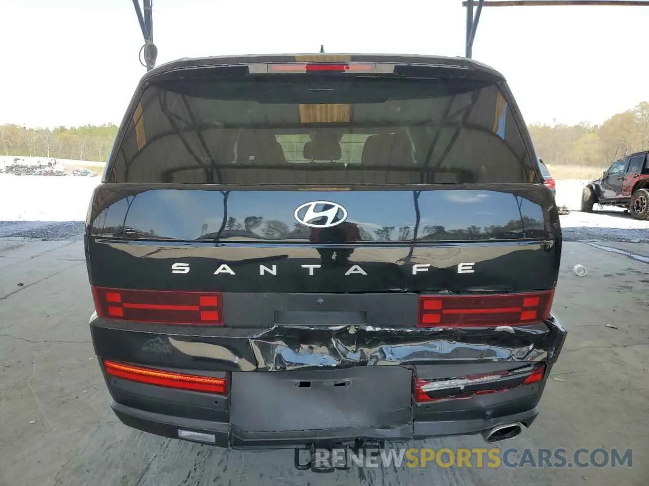 6 Photograph of a damaged car 5NMP14GLXRH052509 HYUNDAI SANTA FE 2024