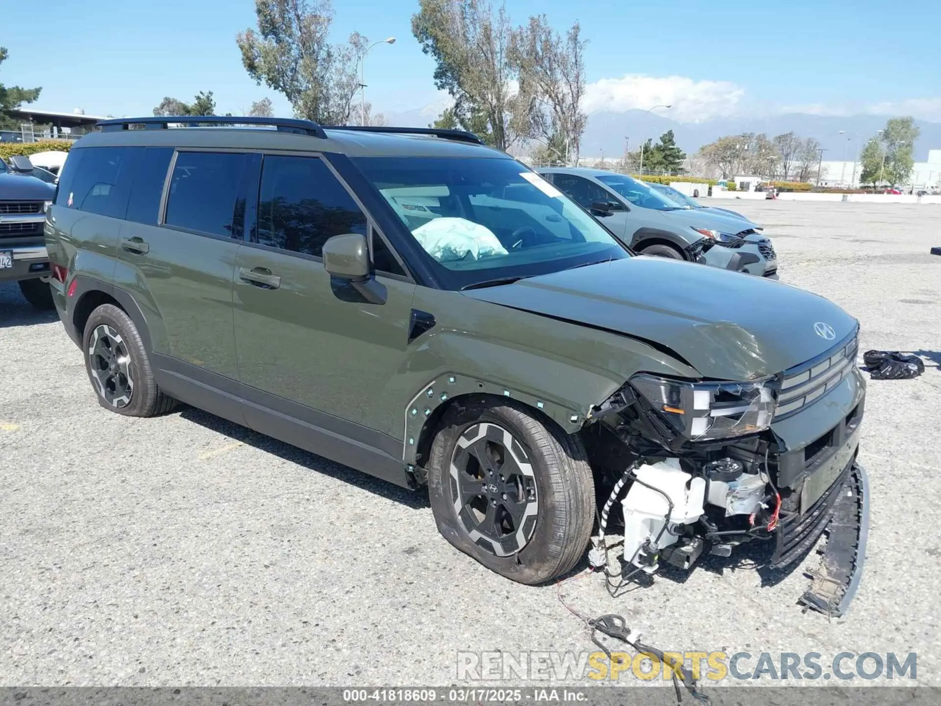 1 Photograph of a damaged car 5NMP24GL6RH012991 HYUNDAI SANTA FE 2024