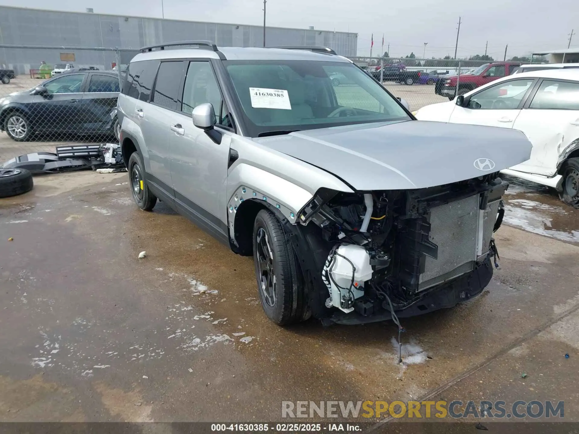 1 Photograph of a damaged car 5NMP24GL9RH022169 HYUNDAI SANTA FE 2024