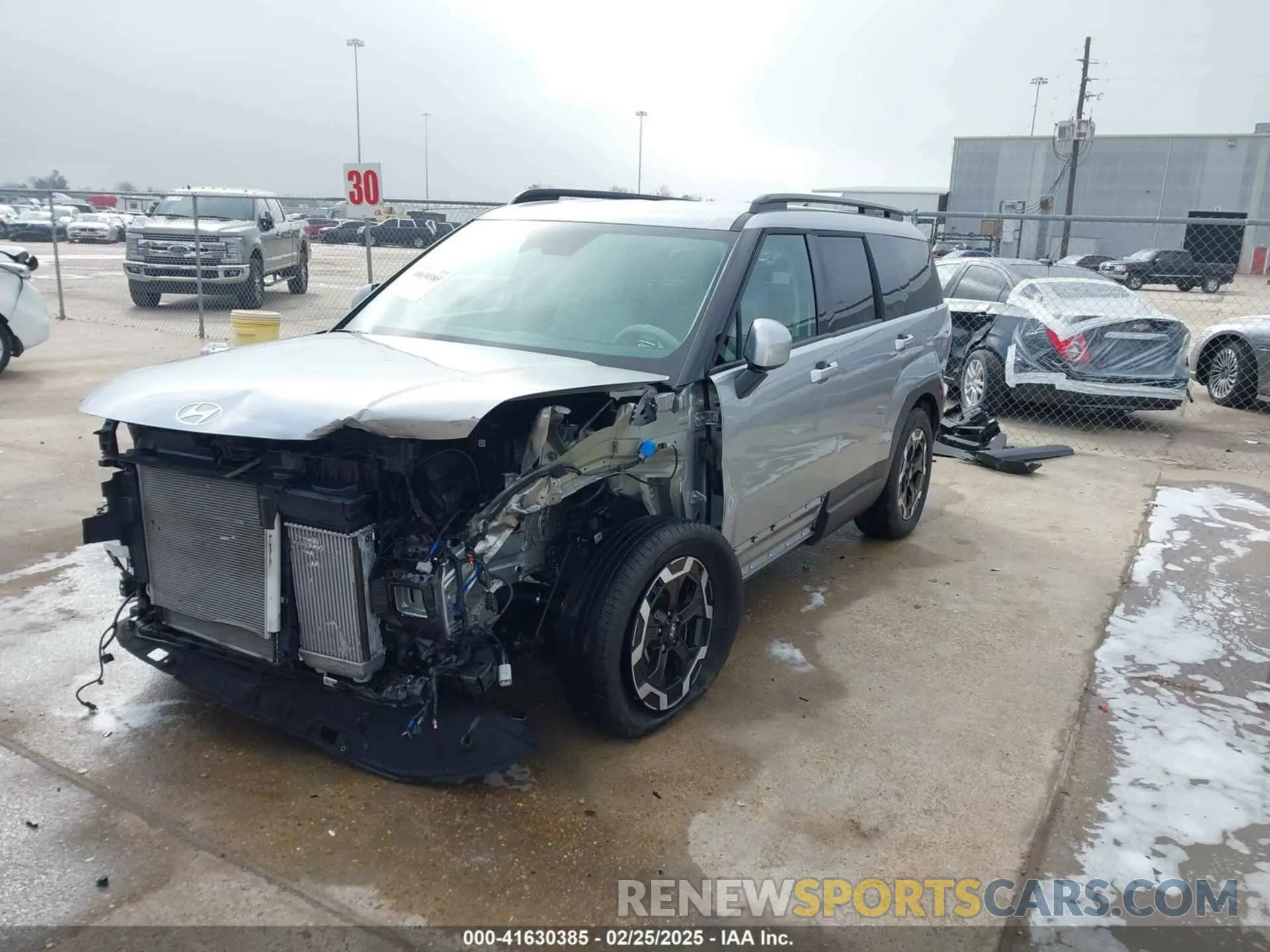 2 Photograph of a damaged car 5NMP24GL9RH022169 HYUNDAI SANTA FE 2024
