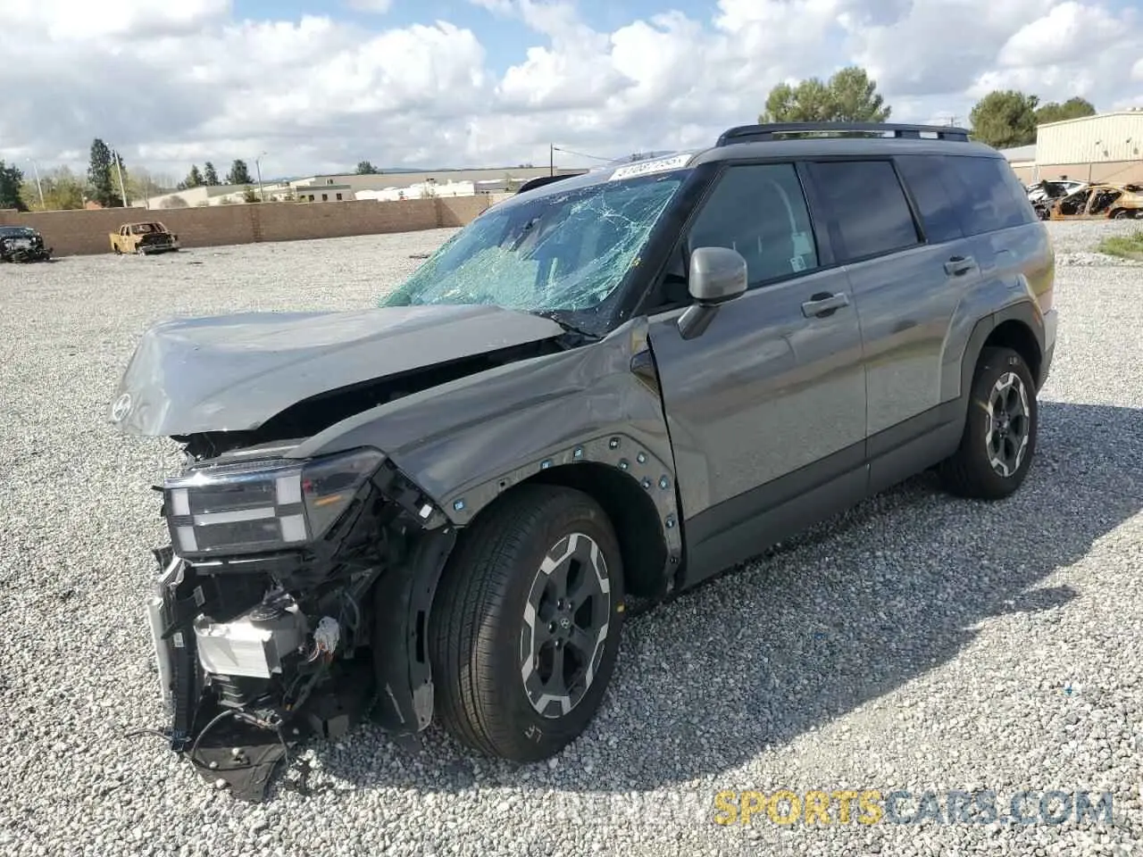 1 Photograph of a damaged car 5NMP24GL9RH035102 HYUNDAI SANTA FE 2024