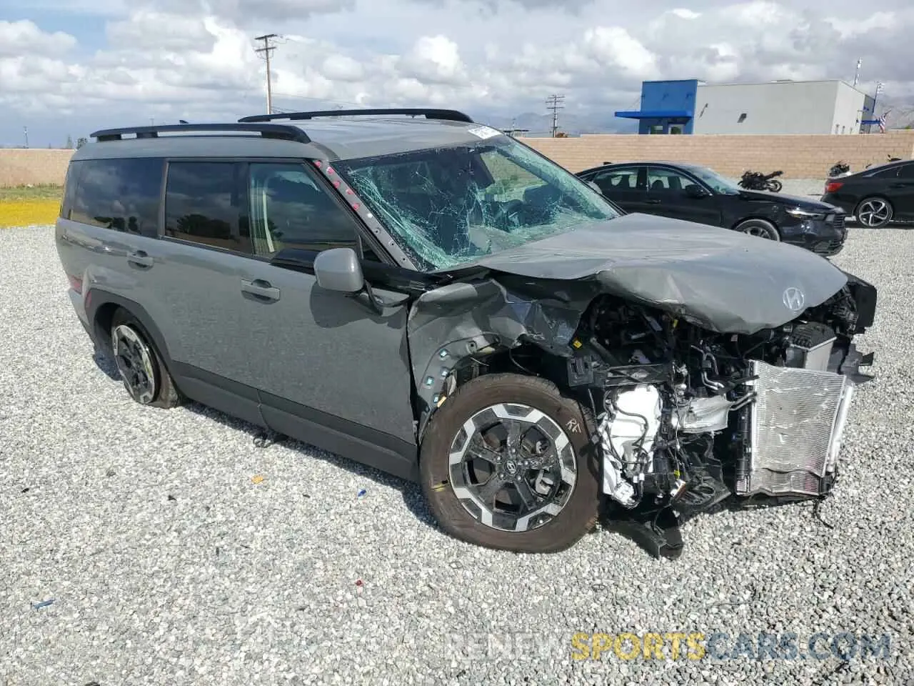 4 Photograph of a damaged car 5NMP24GL9RH035102 HYUNDAI SANTA FE 2024