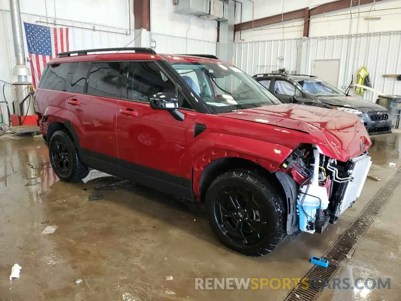 4 Photograph of a damaged car 5NMP3DGL4RH057361 HYUNDAI SANTA FE 2024
