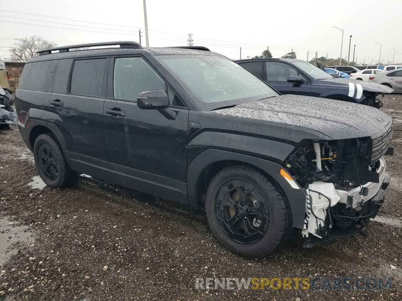 4 Фотография поврежденного автомобиля 5NMP3DGL5RH017533 HYUNDAI SANTA FE 2024