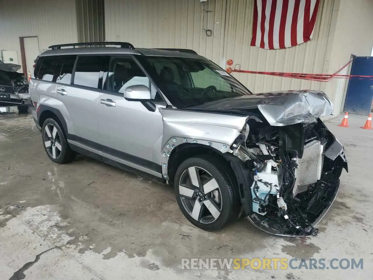 4 Photograph of a damaged car 5NMP44GL0RH035600 HYUNDAI SANTA FE 2024