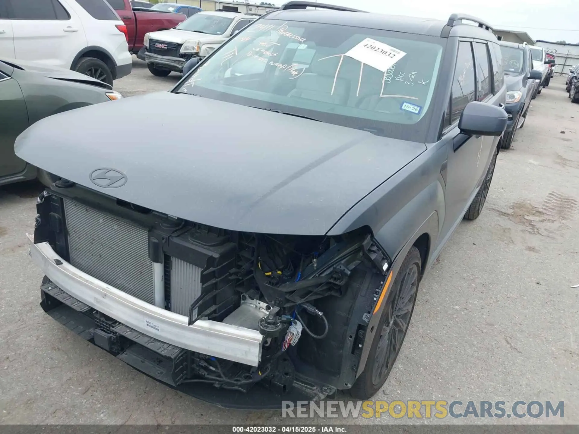 2 Photograph of a damaged car 5NMP54GL0RH058551 HYUNDAI SANTA FE 2024