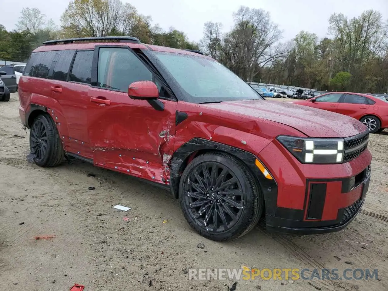 4 Фотография поврежденного автомобиля 5NMP5DGL8RH058183 HYUNDAI SANTA FE 2024