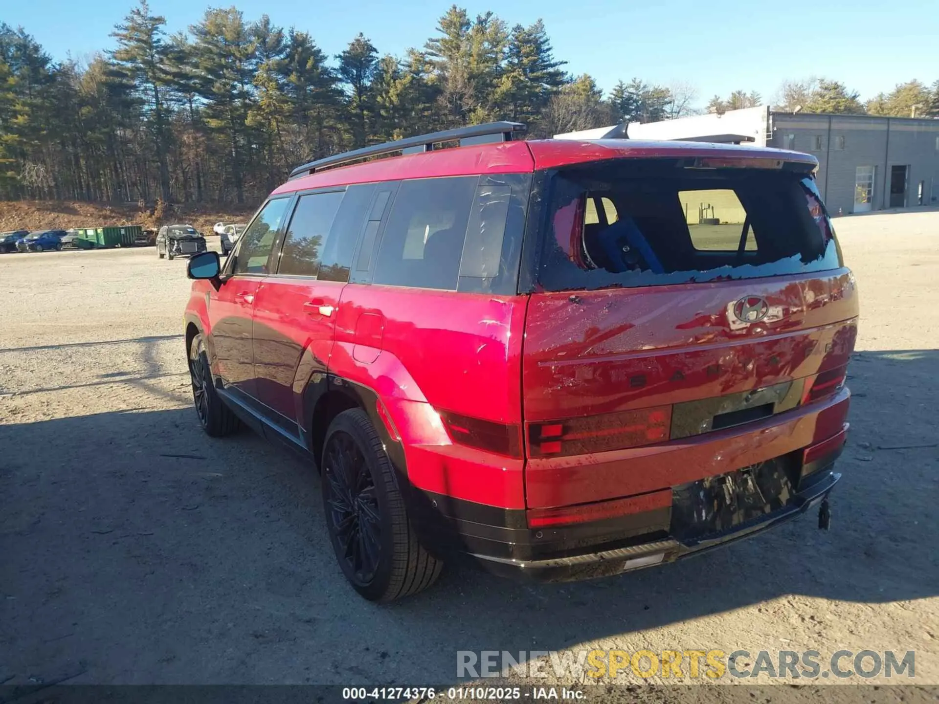 3 Фотография поврежденного автомобиля 5NMP5DGLXRH046830 HYUNDAI SANTA FE 2024
