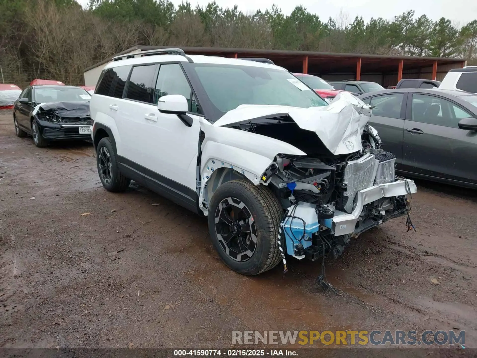1 Фотография поврежденного автомобиля 5NMP24GL0SH107861 HYUNDAI SANTA FE 2025
