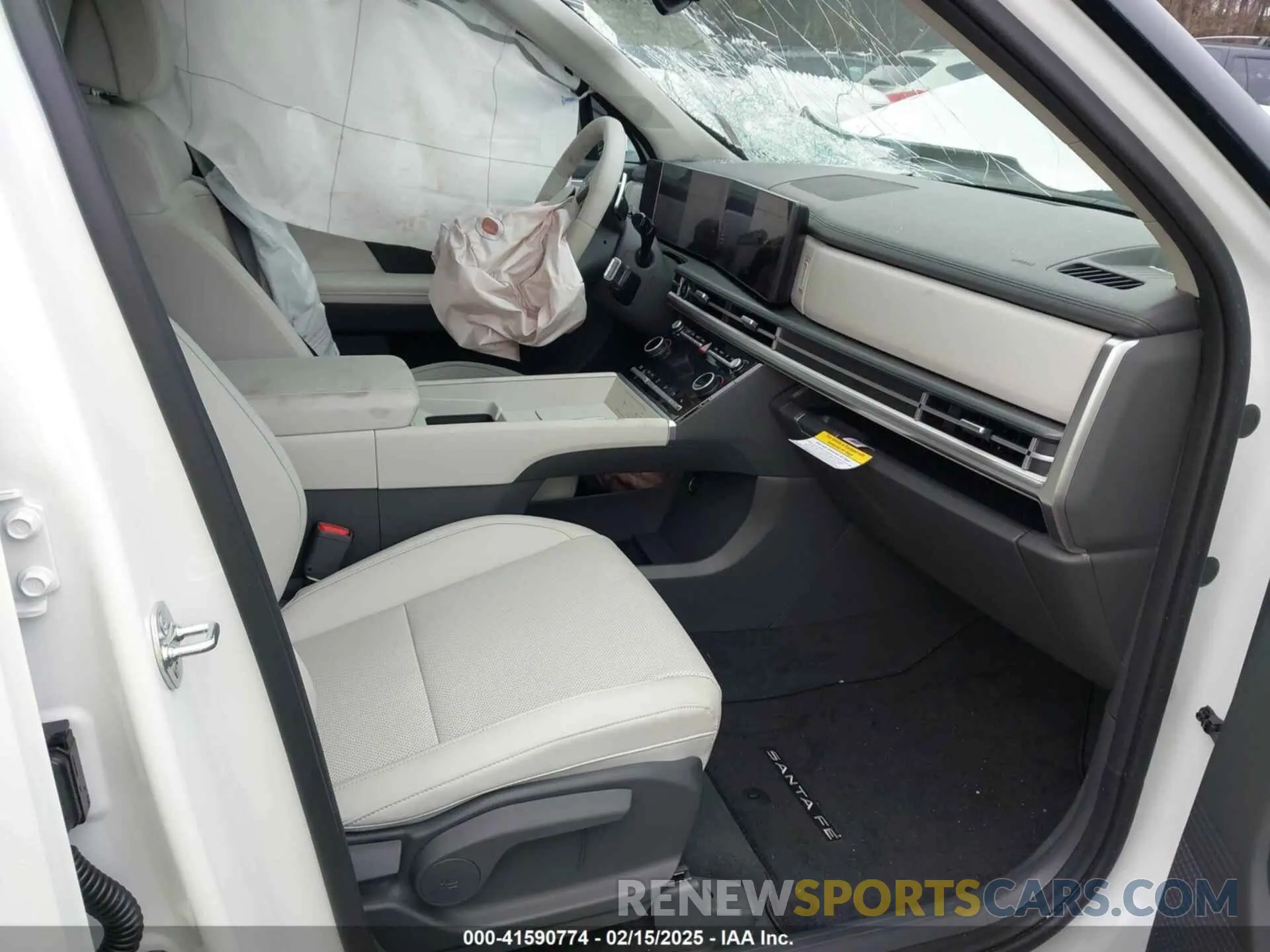 5 Фотография поврежденного автомобиля 5NMP24GL0SH107861 HYUNDAI SANTA FE 2025