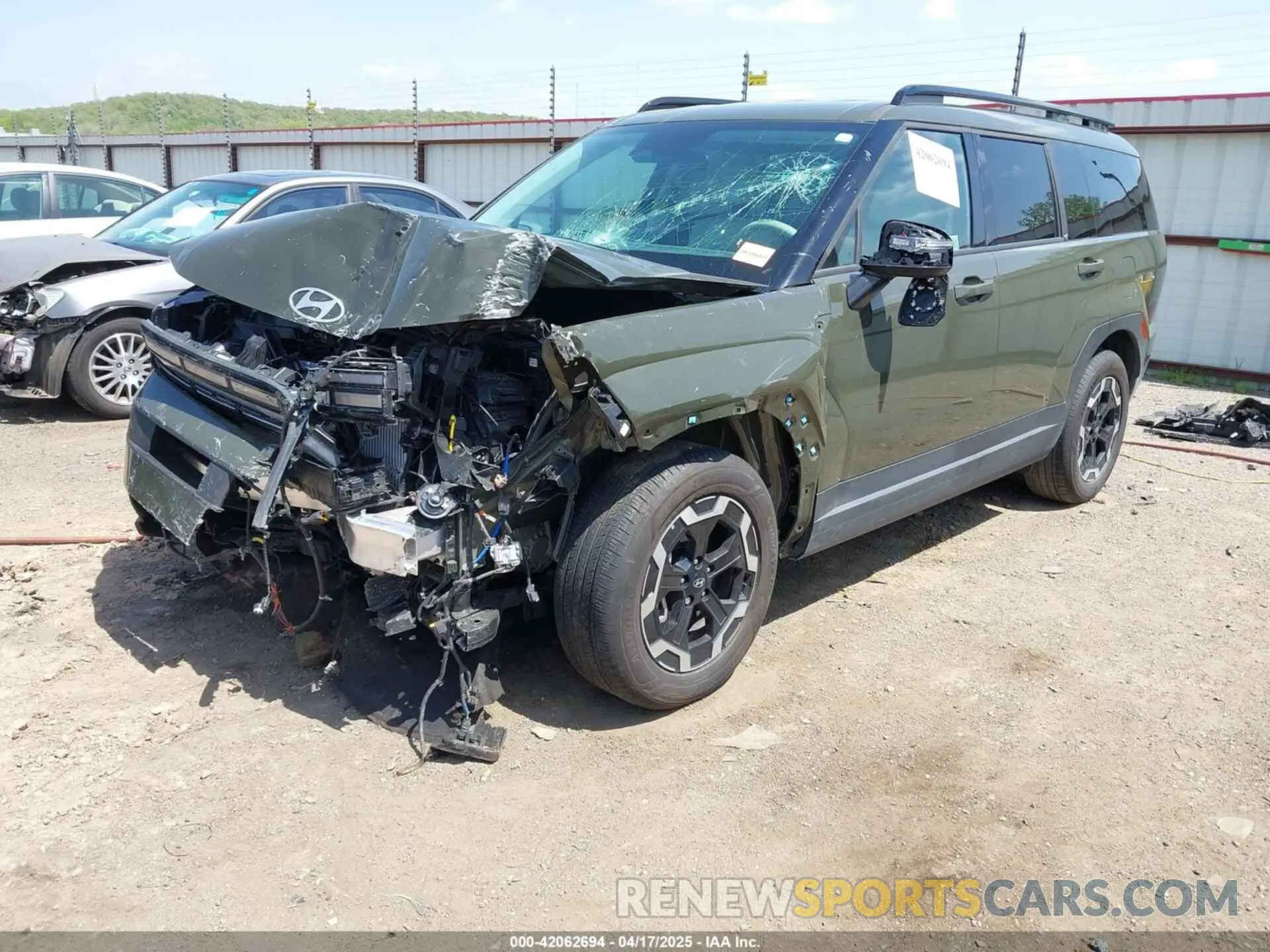 2 Photograph of a damaged car 5NMP24GL1SH091752 HYUNDAI SANTA FE 2025