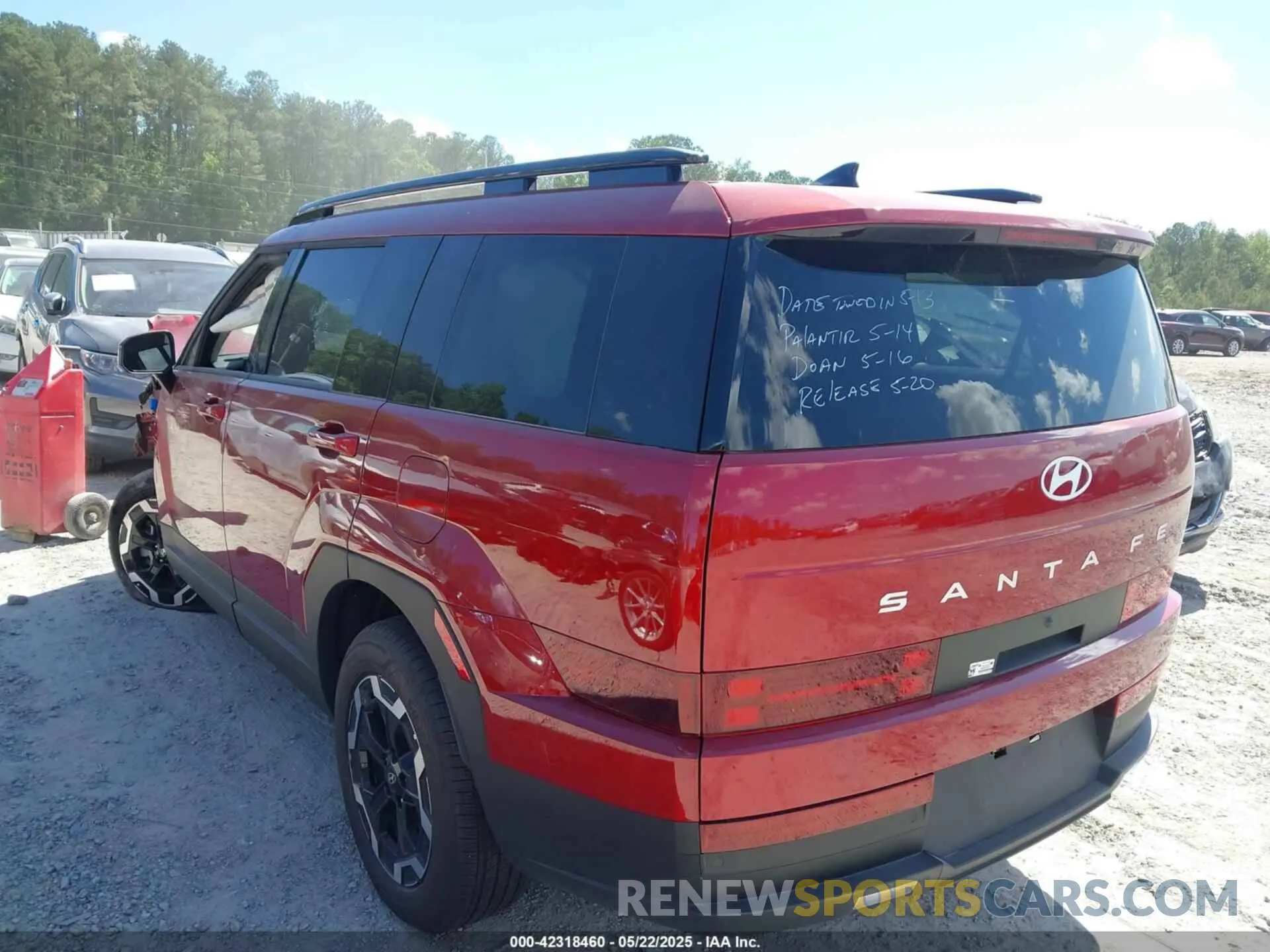 3 Фотография поврежденного автомобиля 5NMP24GL2SH098970 HYUNDAI SANTA FE 2025