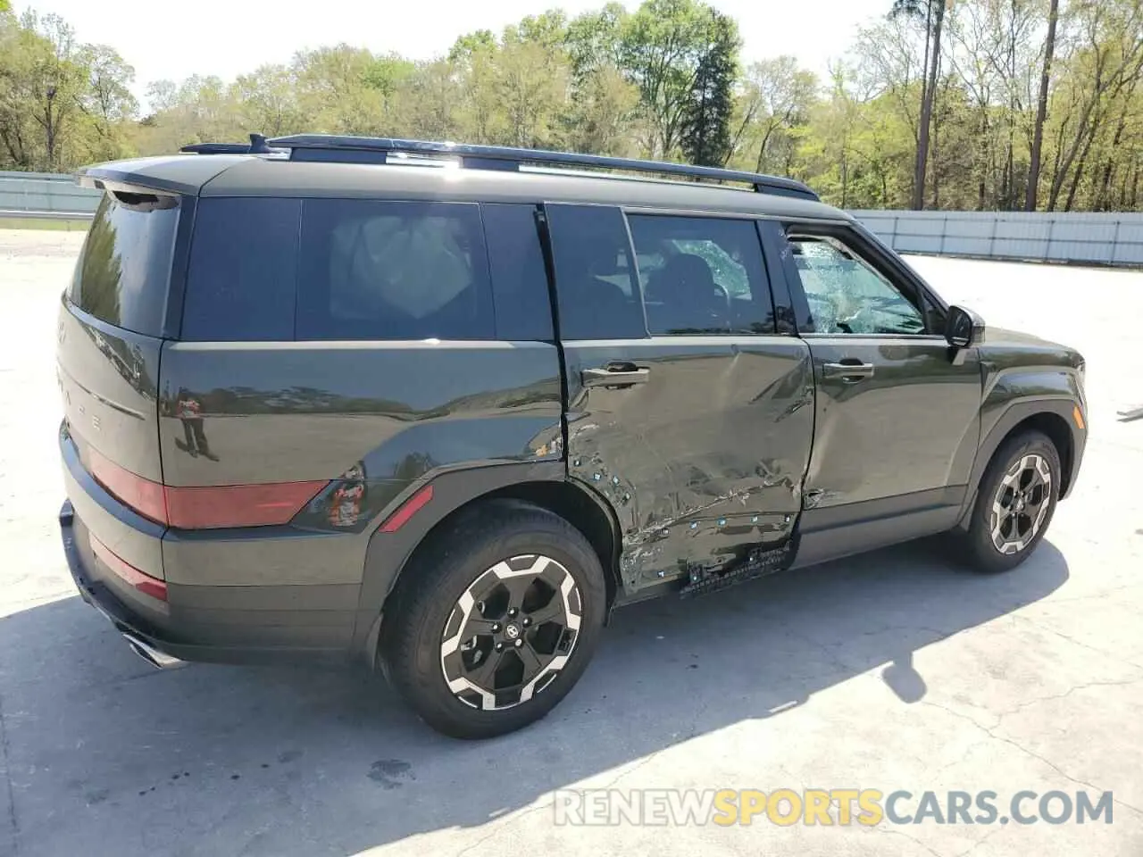 3 Фотография поврежденного автомобиля 5NMP24GL3SH105814 HYUNDAI SANTA FE 2025