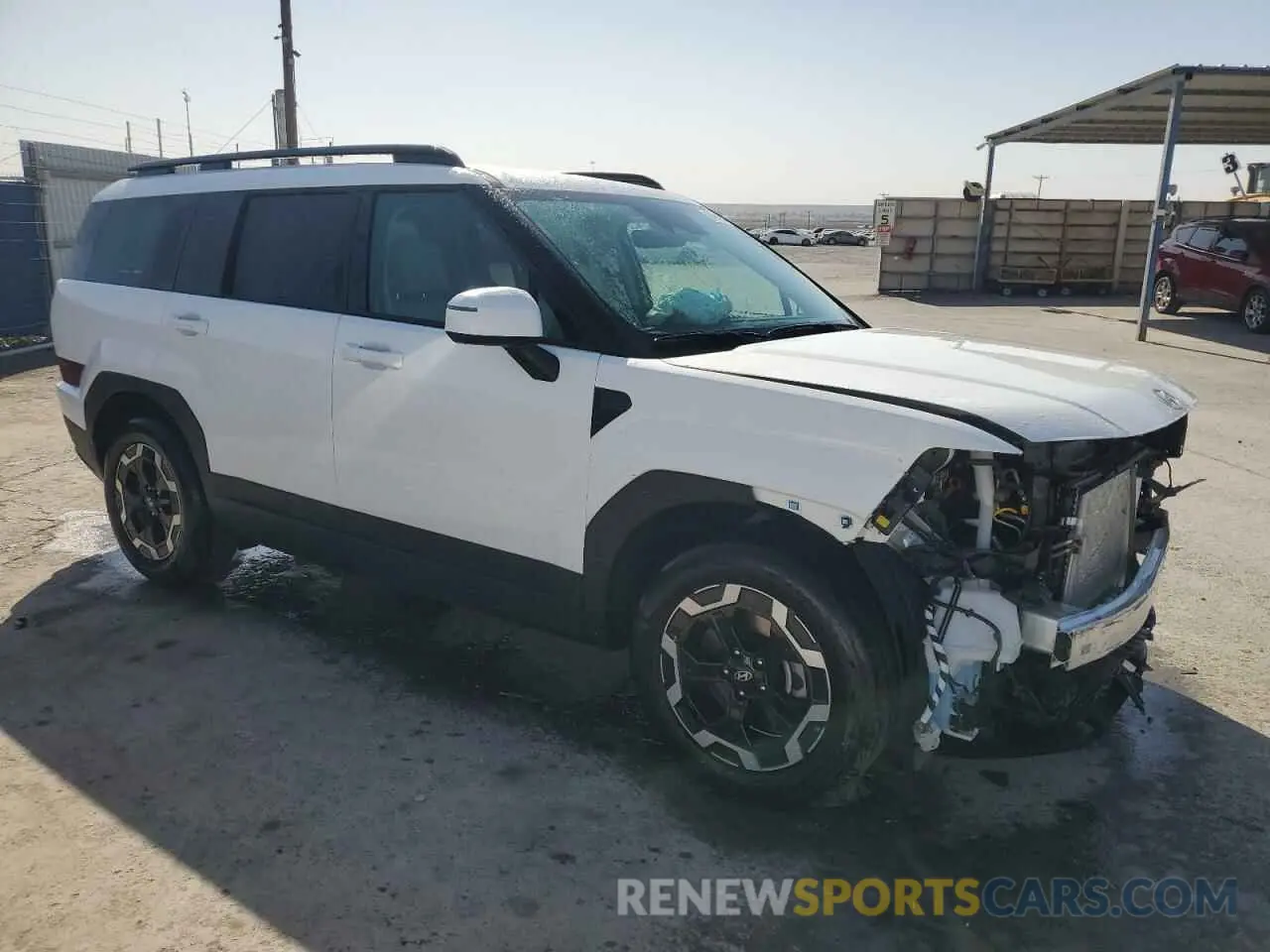 4 Photograph of a damaged car 5NMP24GL5SH083802 HYUNDAI SANTA FE 2025