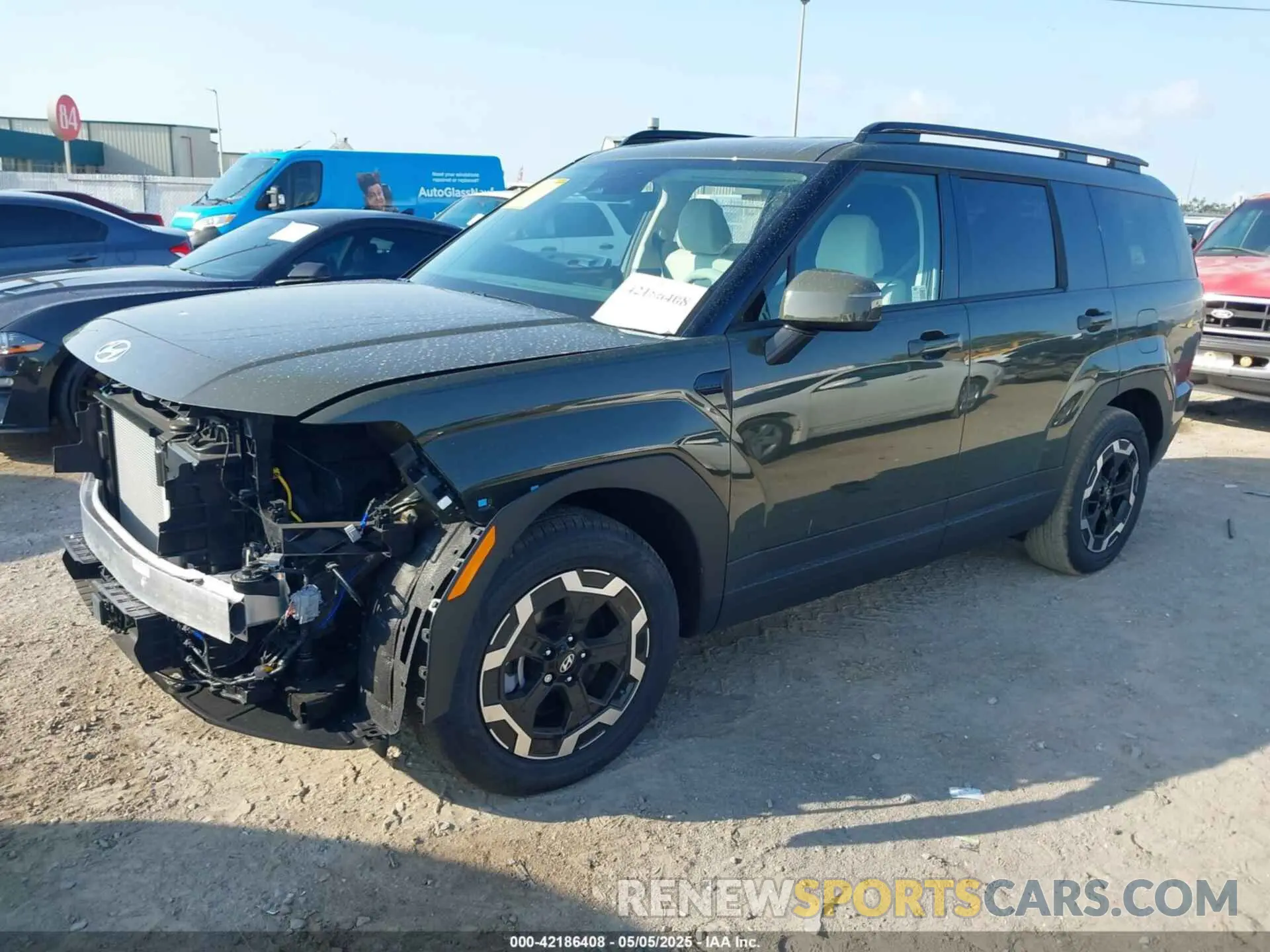 2 Photograph of a damaged car 5NMP24GL6SH104866 HYUNDAI SANTA FE 2025