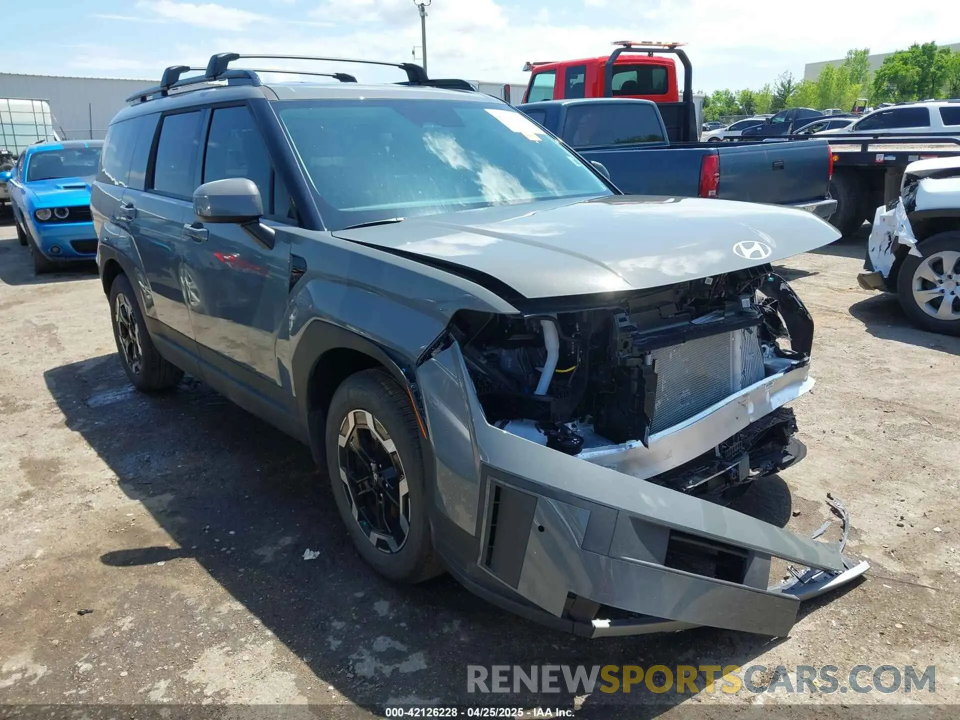 1 Фотография поврежденного автомобиля 5NMP24GL7SH104567 HYUNDAI SANTA FE 2025