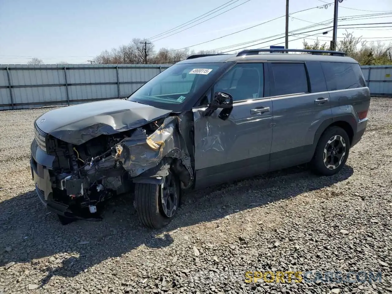 1 Photograph of a damaged car 5NMP2DGL3SH070093 HYUNDAI SANTA FE 2025