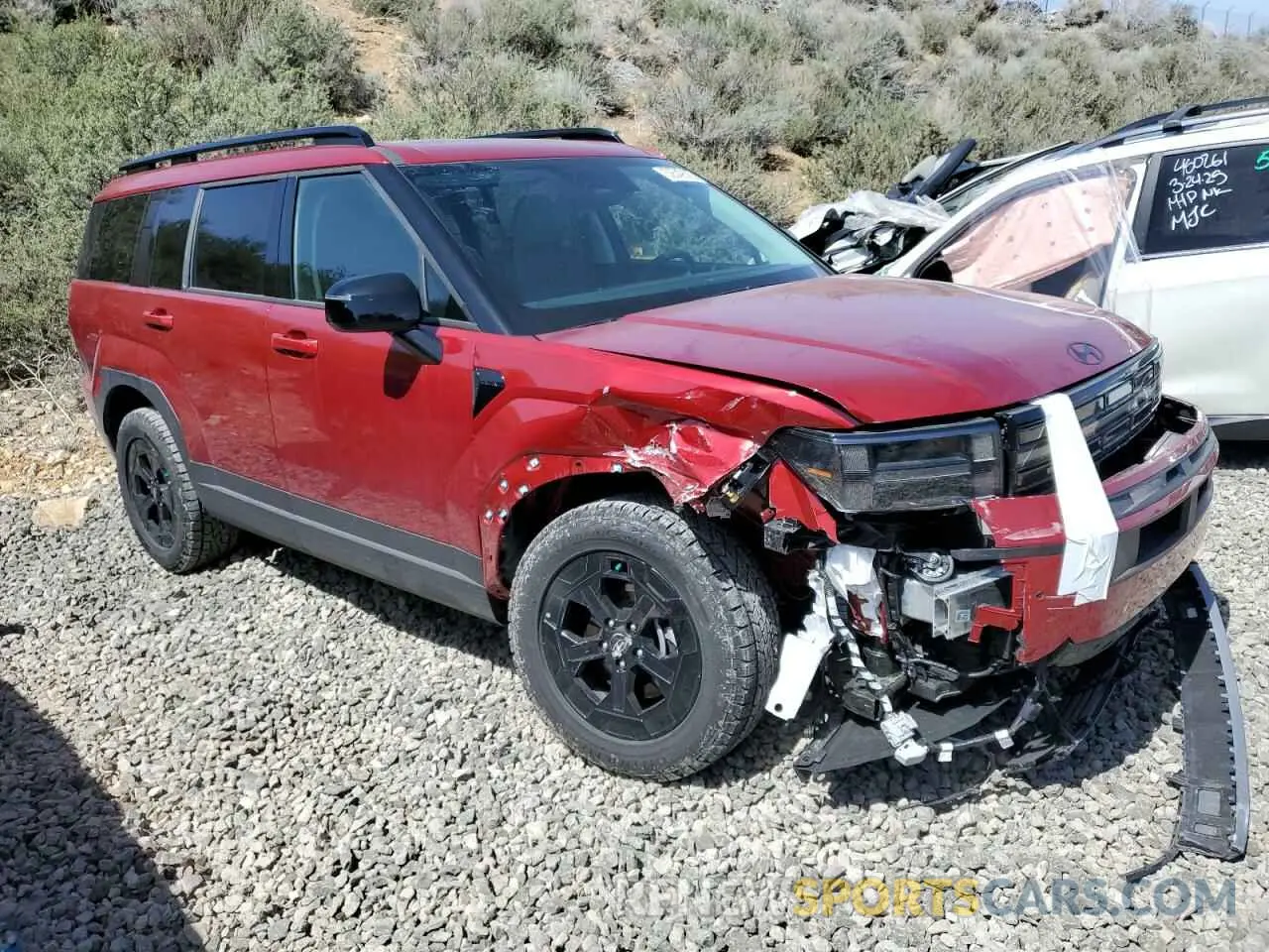 4 Фотография поврежденного автомобиля 5NMP3DGL3SH074786 HYUNDAI SANTA FE 2025