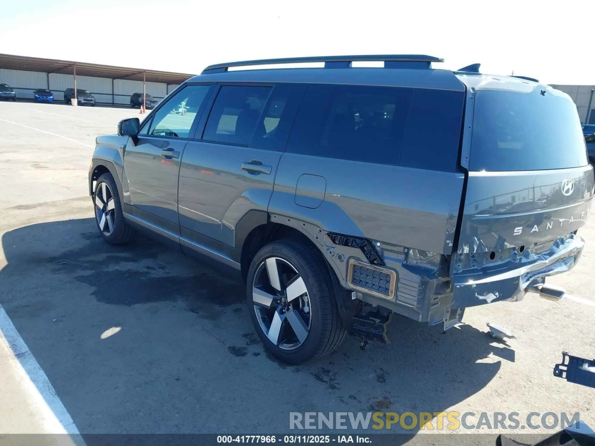 3 Фотография поврежденного автомобиля 5NMP44GL2SH074467 HYUNDAI SANTA FE 2025