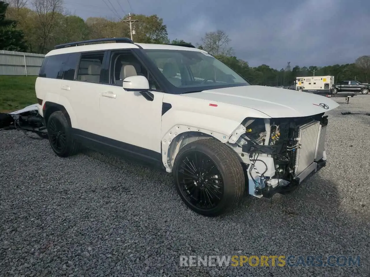 4 Фотография поврежденного автомобиля 5NMP54G17SH030623 HYUNDAI SANTA FE 2025