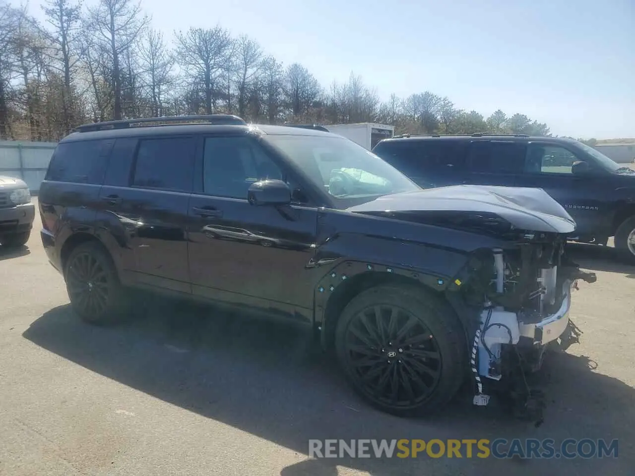 4 Фотография поврежденного автомобиля 5NMP5DGL9SH113049 HYUNDAI SANTA FE 2025