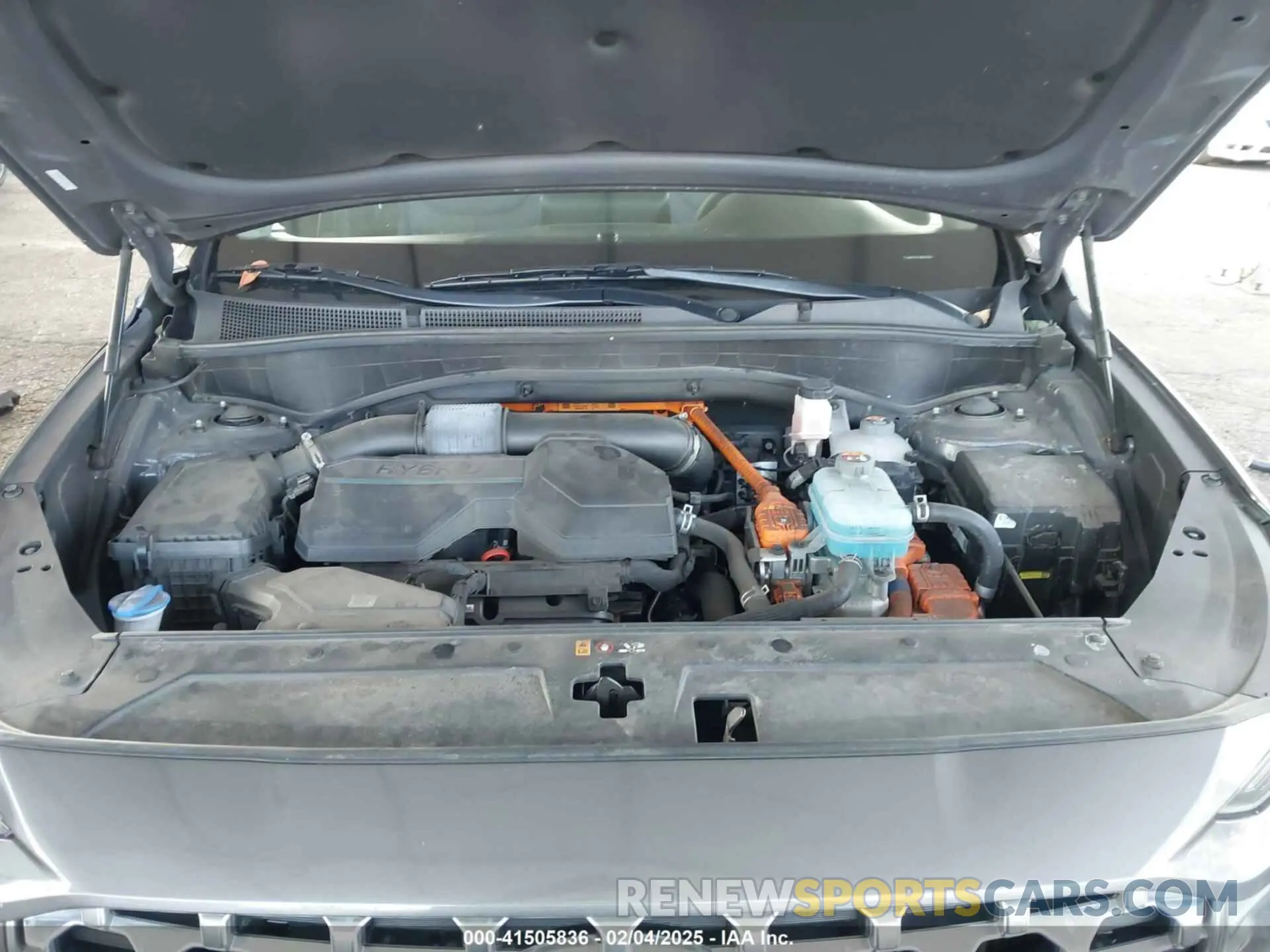 10 Фотография поврежденного автомобиля KM8S2DA12MU006345 HYUNDAI SANTA FE HYBRID 2021
