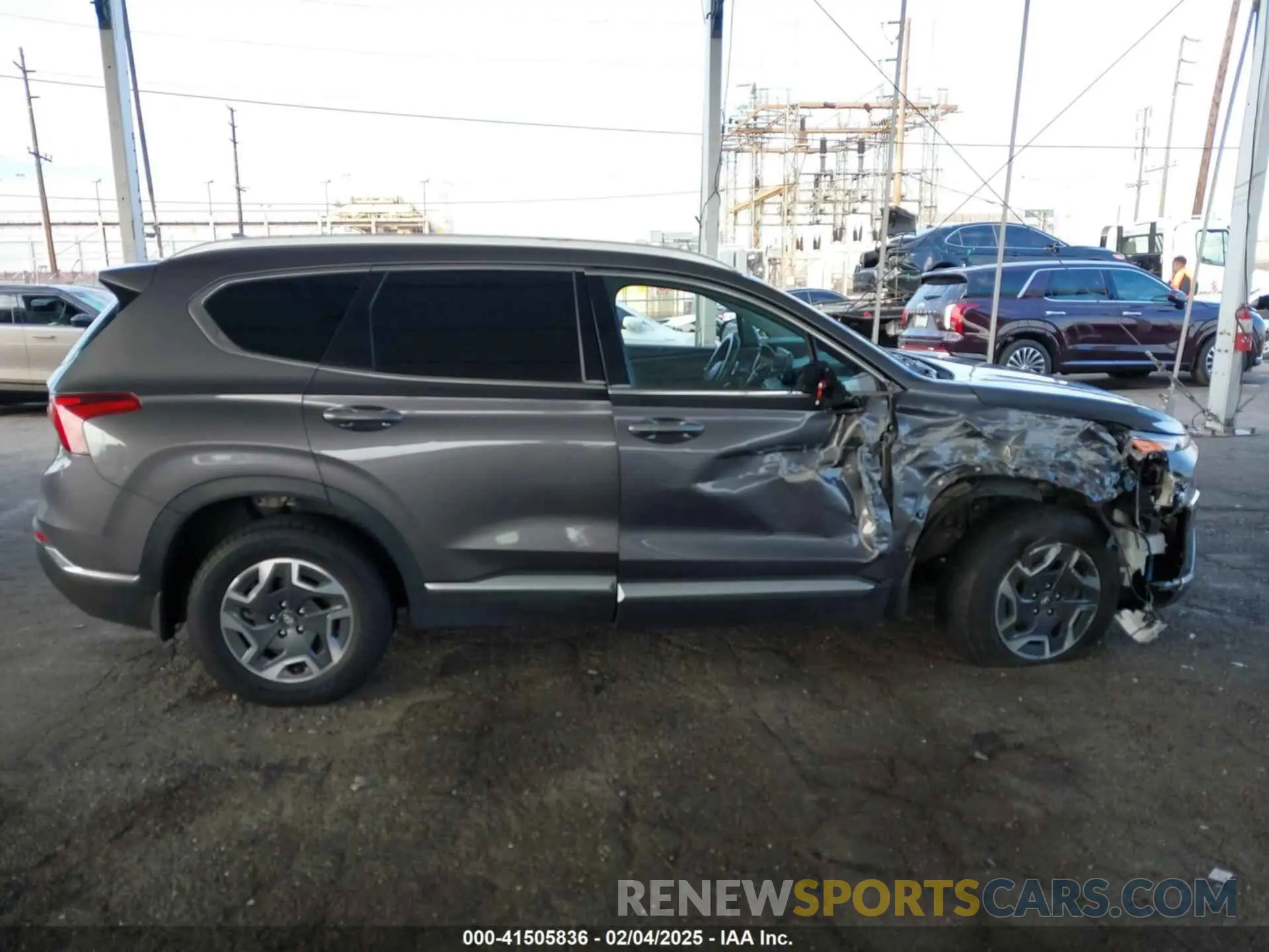 13 Фотография поврежденного автомобиля KM8S2DA12MU006345 HYUNDAI SANTA FE HYBRID 2021