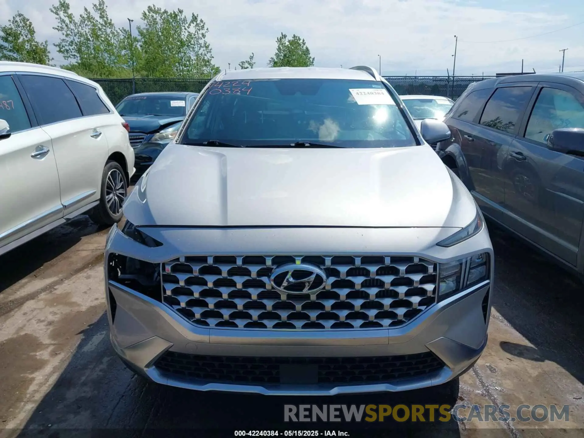 13 Photograph of a damaged car KM8S2DA16MU011919 HYUNDAI SANTA FE HYBRID 2021