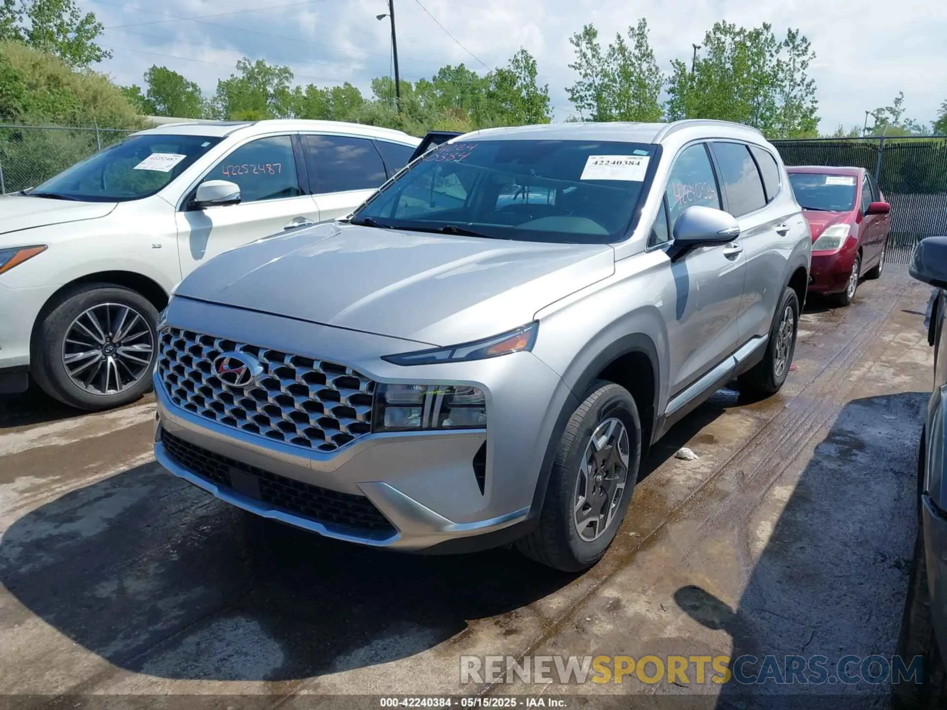 2 Photograph of a damaged car KM8S2DA16MU011919 HYUNDAI SANTA FE HYBRID 2021